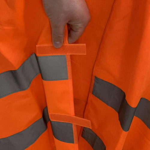 Reflective Safety Vest Orange Universal Size Like New