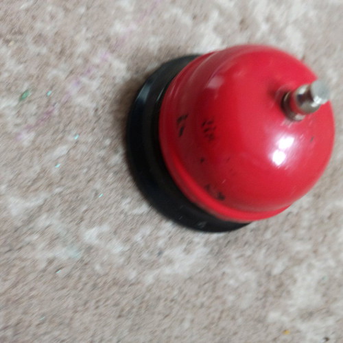 Bell used, functional with faded lettering