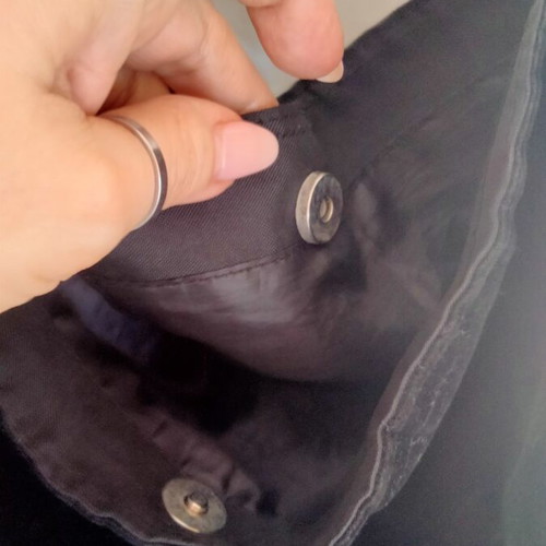 Black Hobo Slouchy Shoulder Bag like new, large capacity