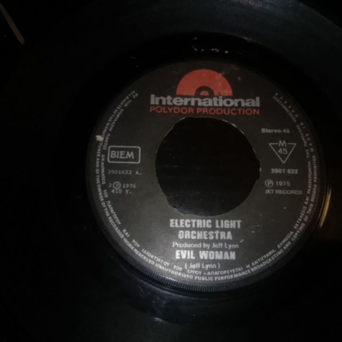 Electric Light Orchestra Evil Woman Nightrider vinyl used, rock