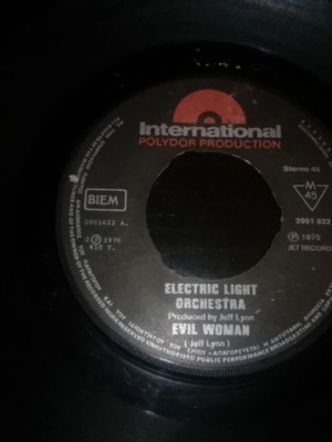 Electric Light Orchestra Evil Woman Nightrider vinyl used, rock