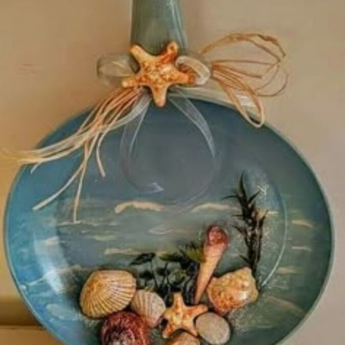 Frying pan 27cm used, for crafts with decoupage