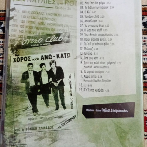 Pavlos Sidiropoulos pack 4 CDs 1 DVD like new, rock