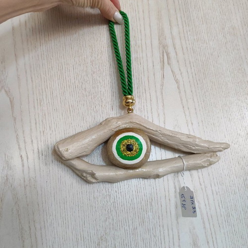 Handmade eye charm for good luck 31×23