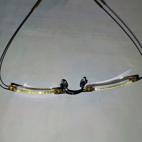 Σκελετός titanium σαν καινούργιος με πρόσθετο set ηλίου ασημί