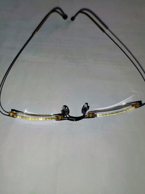 Σκελετός titanium σαν καινούργιος με πρόσθετο set ηλίου ασημί