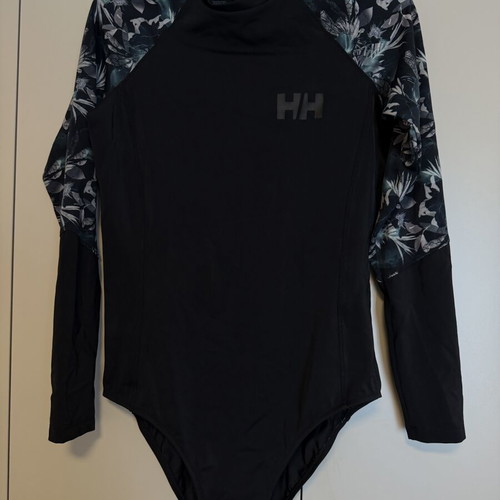 Helly Hansen one-piece rashguard swimsuit size L, new with UPF 50+