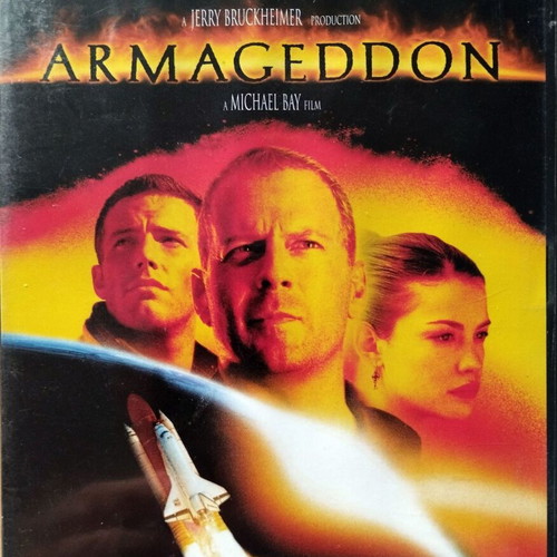 Armageddon DVD like new with subtitles without Greek