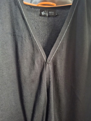 MFG Fashion Victims Black Men's Vest XL like new