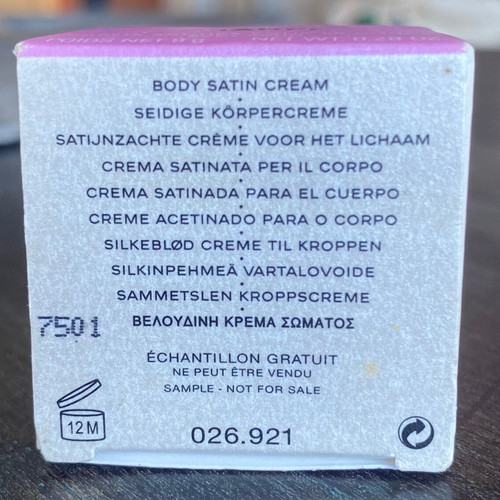 Miniature Body Satin Cream Chance Chanel 8 gr new