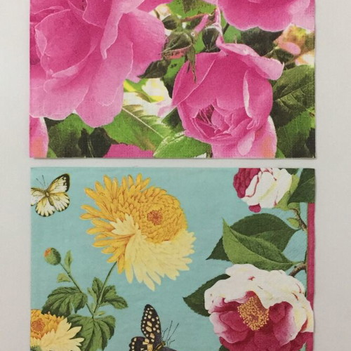 Napkins new, sold also individually