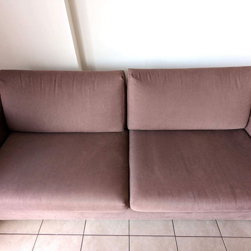 SATO Brown Triple Sofa used