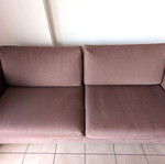 SATO Brown Triple Sofa used