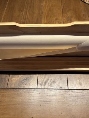 Drawing paper holder wooden IKEA like new