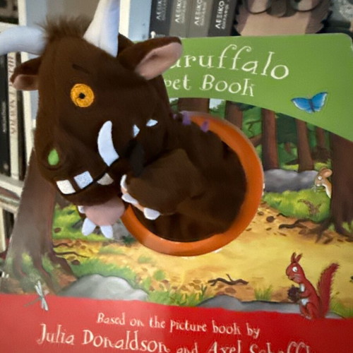 The Gruffalo Puppet Book used, English children's book with hand puppet