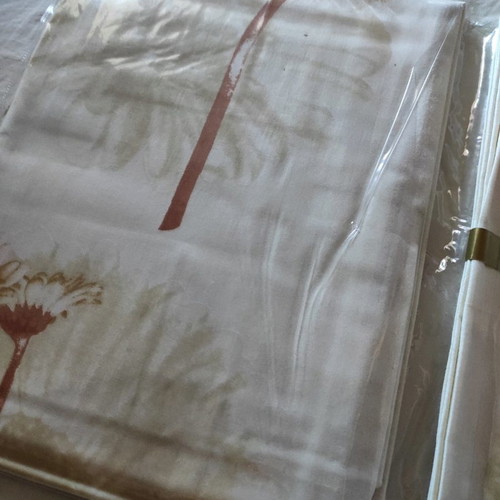 NIMA Home bed sheets new, 100% cotton, set of 2 with pillowcase