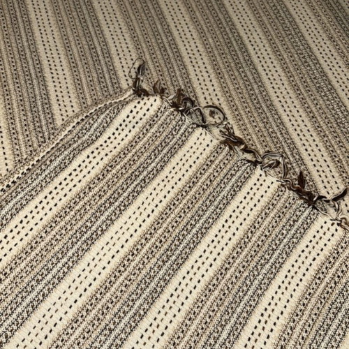 Boho sofa throw in neutral tones like new