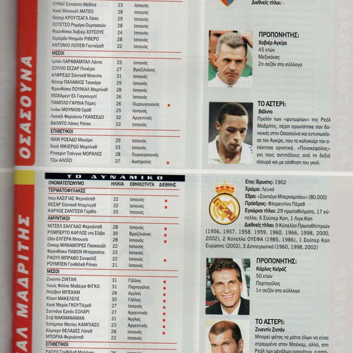 2003 Foreign Football Leagues new, 2003-2004 guide