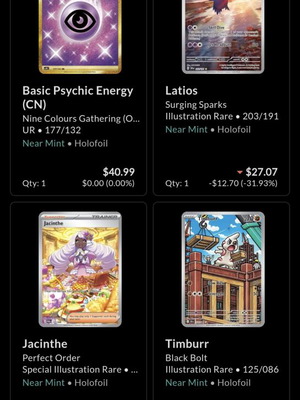 Pokemon card collection new
