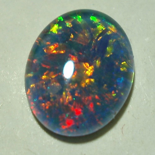 Australlian Opal Opal Doublet 1.8 ct new