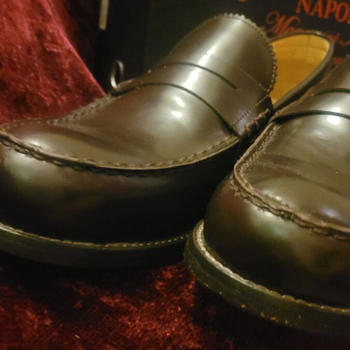 Gutteridge loafers dark brown size 43 new