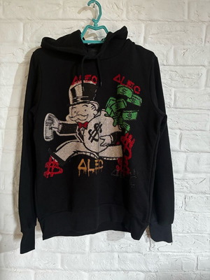 Philipp Plein black hoodie sweatshirt like new