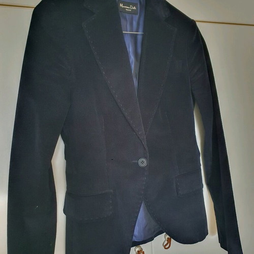 Massimo corduroy jacket no 38 like new, blue