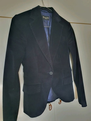 Massimo corduroy jacket no 38 like new, blue