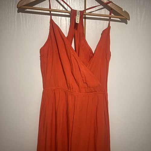 Arena maxi summer dress like new, red and orange, size S