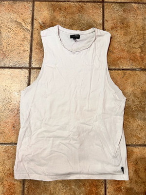 Lucid Apparel Men’s Sleeveless Shirt Size M Used White