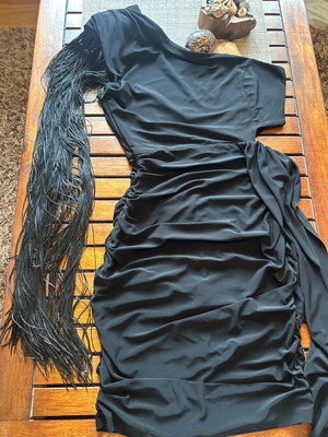 Mini black dress Trendyol like new, size M 38
