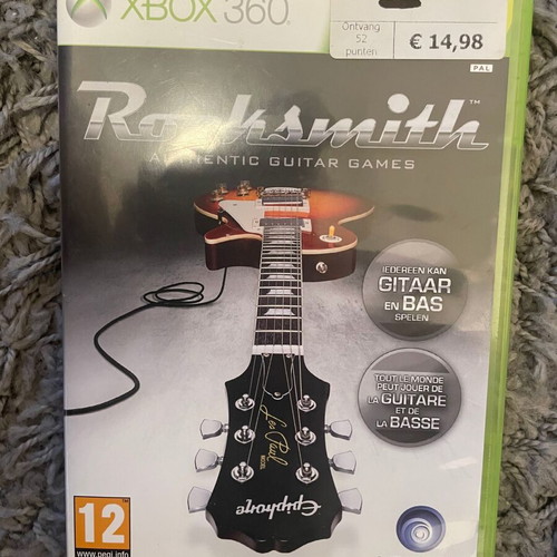 Rocksmith Xbox 360 game like new