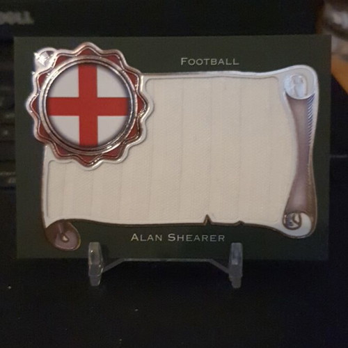 Futera Vintage Football Alan Shearer Patch Match Worn /9 like new