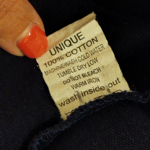 Unique men's polo shirt, navy blue, XXL