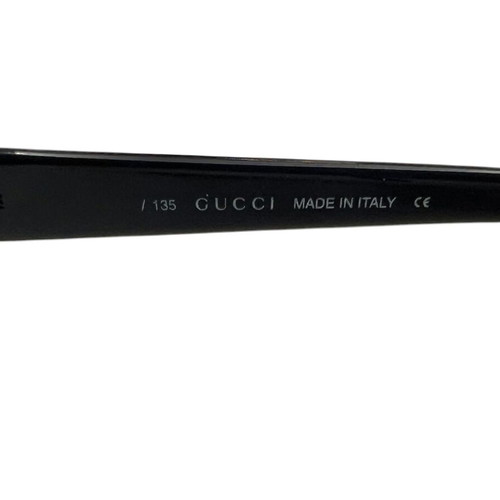 Gucci Cat Eye Sunglasses used, black and blue