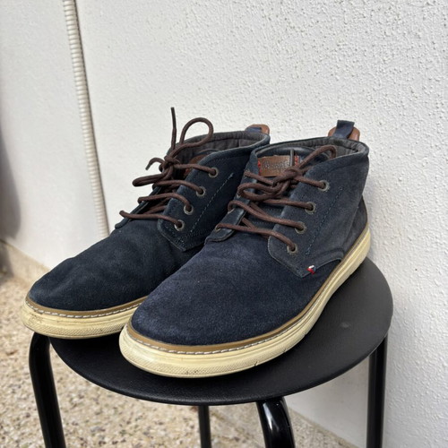 Wrangler men's boots size 42 used, blue and brown