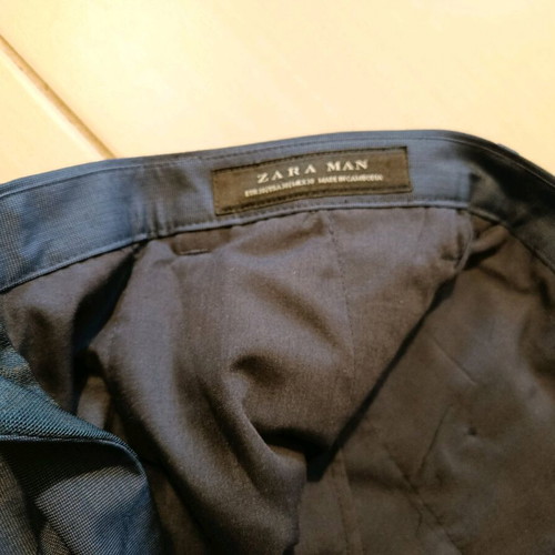 Zara Man pants blue, new, size M