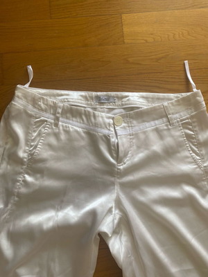 Toi&moi σατέν παντελόνι L λευκό, εξαιρετικό