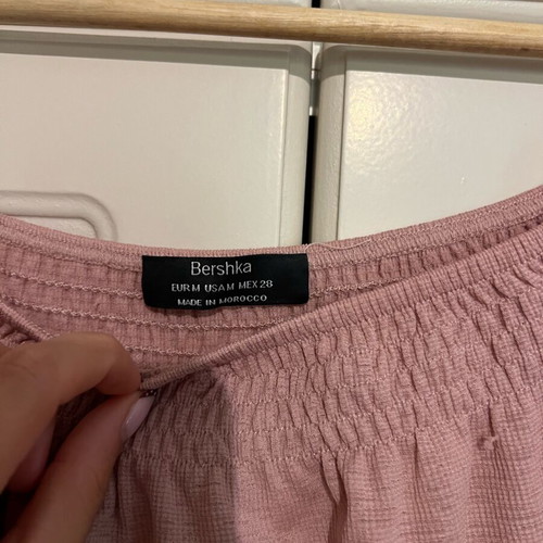 Bershka off-shoulder top like new, size M