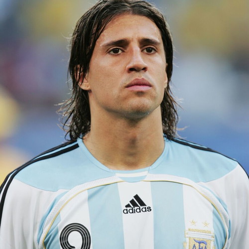 Authentic Hernan Crespo autograph like new