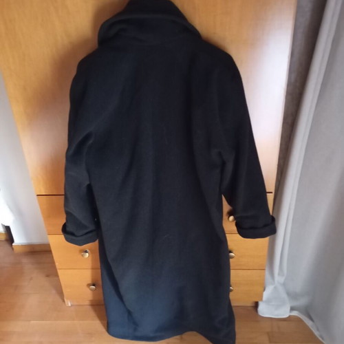 Women's black coat like new, size M