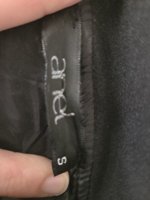 Bomber jacket Anel black, like new, missing third button