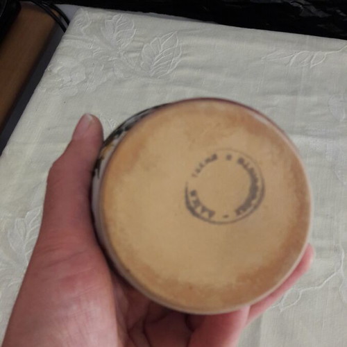 Vintage ceramic oil lamp like new