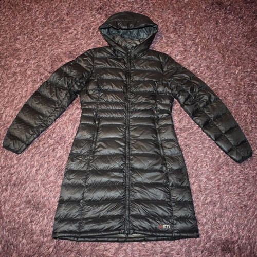 Yeti down light women jacket size XS used, black