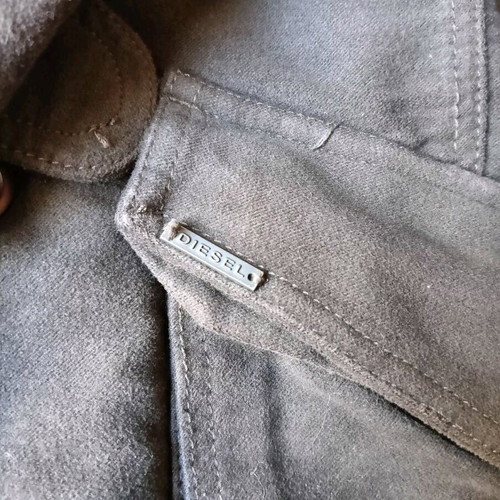 Montgomery style coat Diesel used, gray, size M