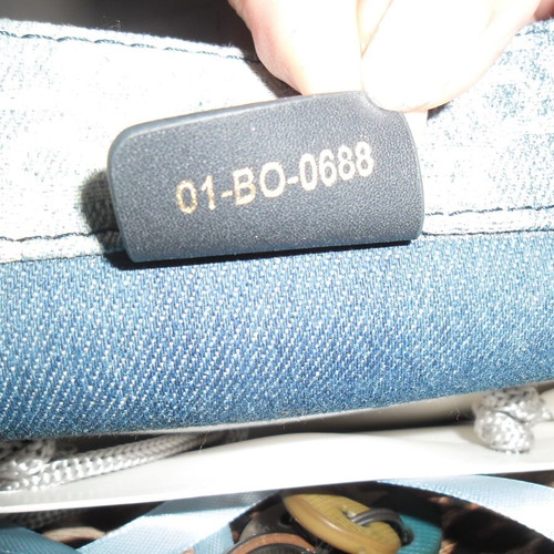 Τσάντα Christian Dior Book Totte denim καινούργια, μπλε