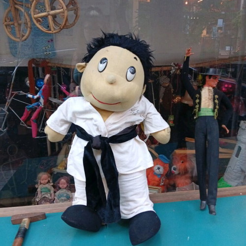 El Greco Karate Plush Doll used from 1980s