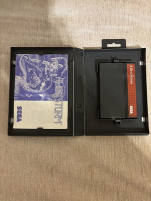 Alienstorm Sega Master System game, complete