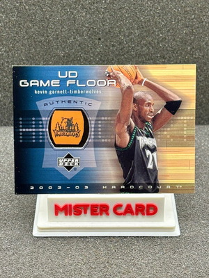 Kevin Garnett 2002-03 Upper Deck Hard Court card used
