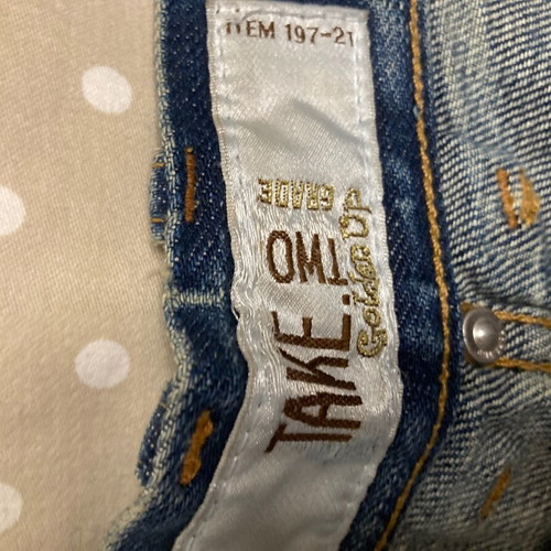 Take Two denim mini skirt like new, blue, size 27